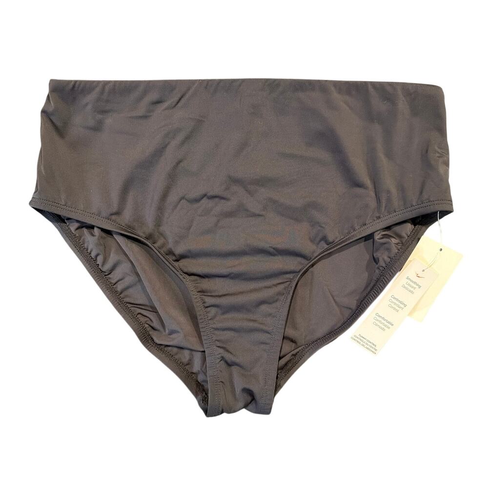 NWT Jantzen Black Swim Bottoms Size 10 High Waist, Black, Women's Size 10
